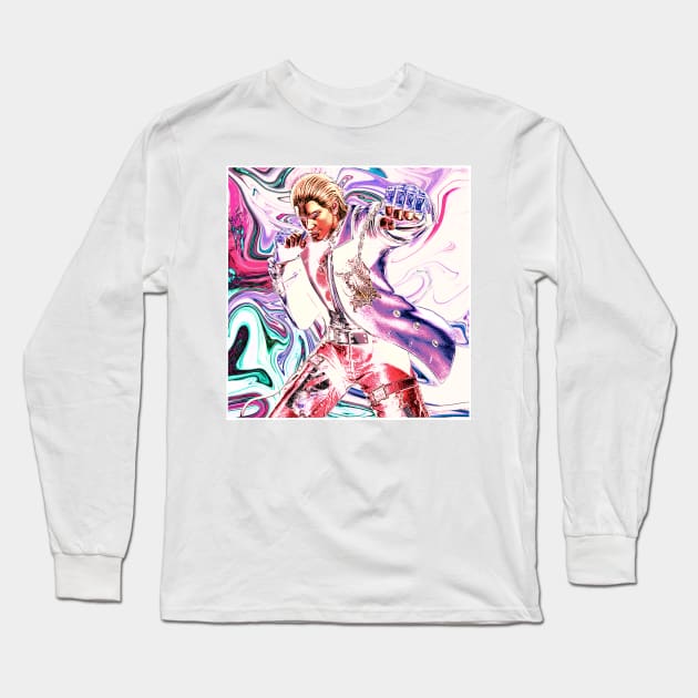 Tekken 8: Steve Fox Long Sleeve T-Shirt by Allissweell